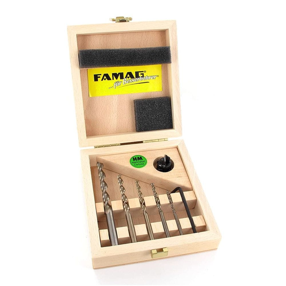HM vario opsteekverzinkboorset Instelbaar met boren 3/4/5/6/8mm-0