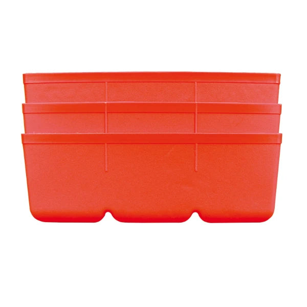 ERRO Inzetbakje rood CombiBox 4 (3 stuks)