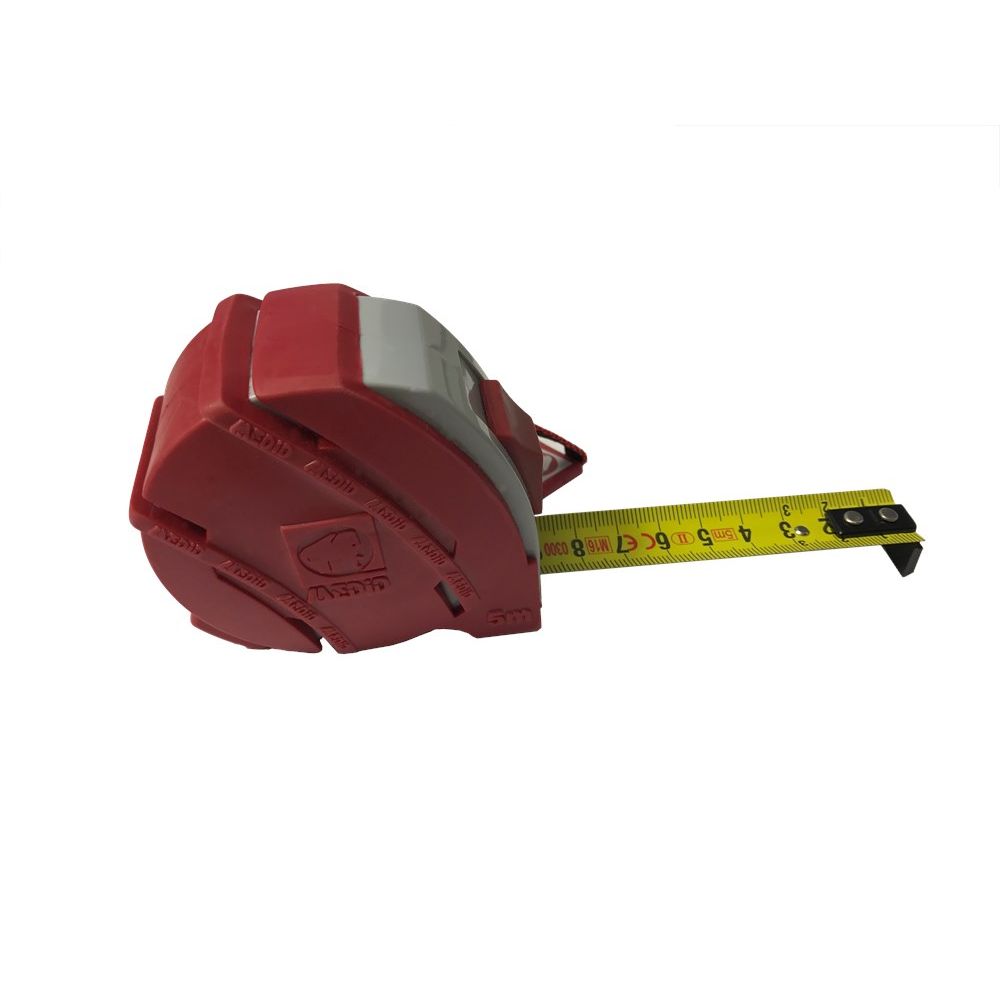 Rolbandmaatmeter 5mtr. bandbreedte 25mm, magnetische haken-0