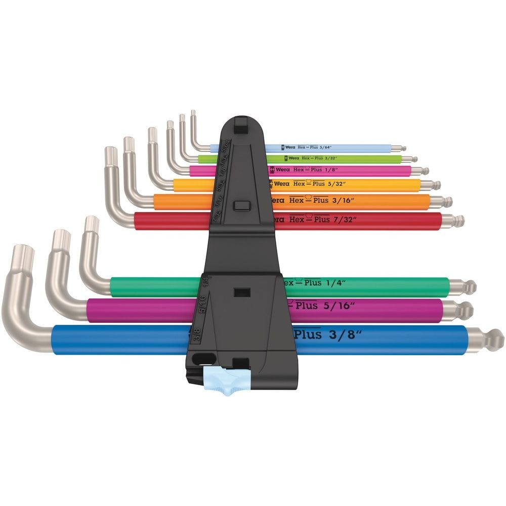 3950/9 HEX-PLUS MULTICOLOUR IMPERIAL RVS 1, INCH, RVS, 9-DELIG-2