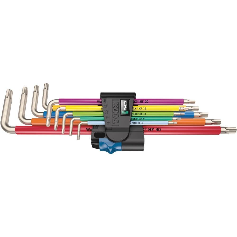 3967/9 TX SXL MULTICOLOUR HF STAINLESS 1 STIFTSLEUTELSET MET VASTHOUDFUNCTIE, RVS, 9-DELIG-2