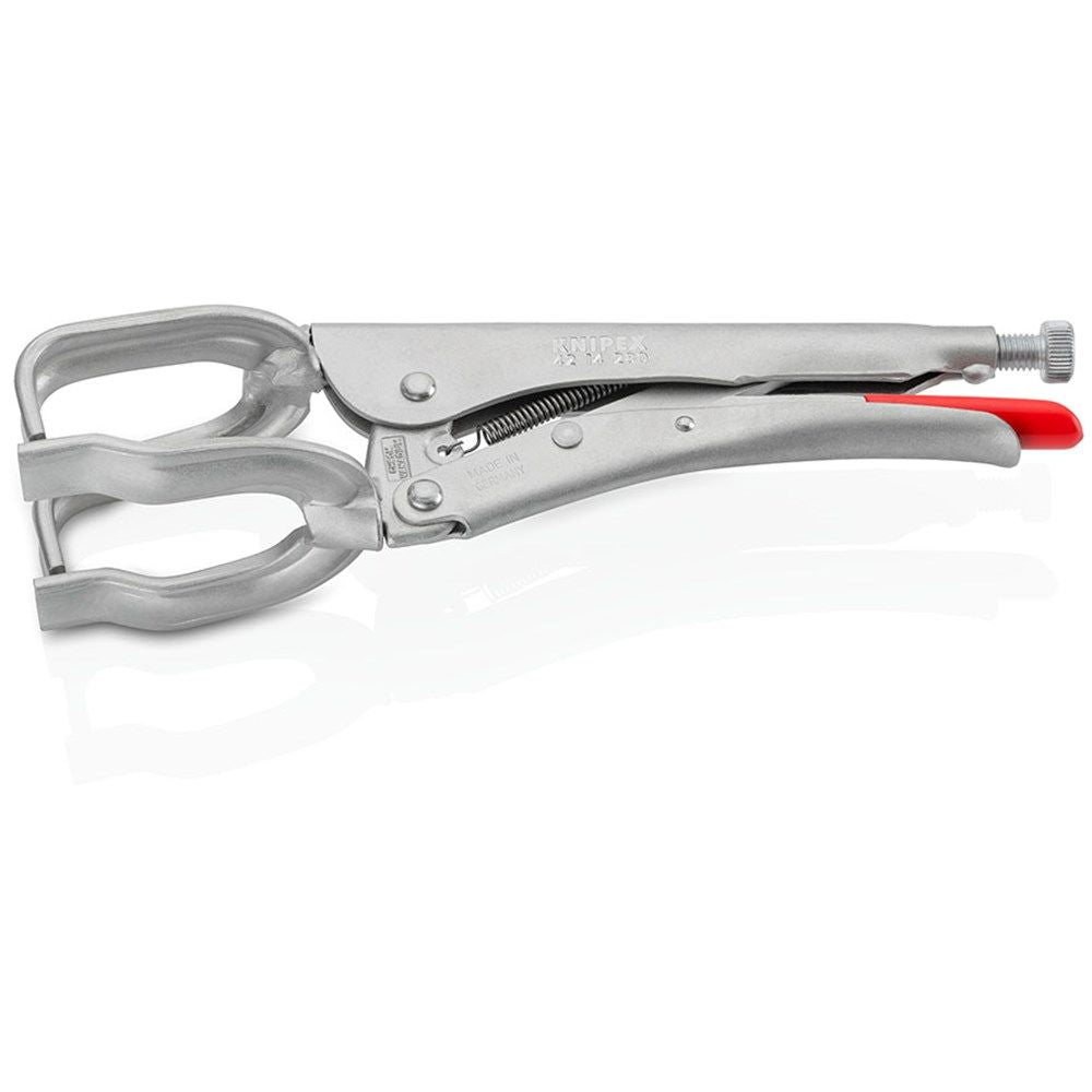 KNIPEX 42 14 280 Las-klemtang verzinkt 280 mm-0