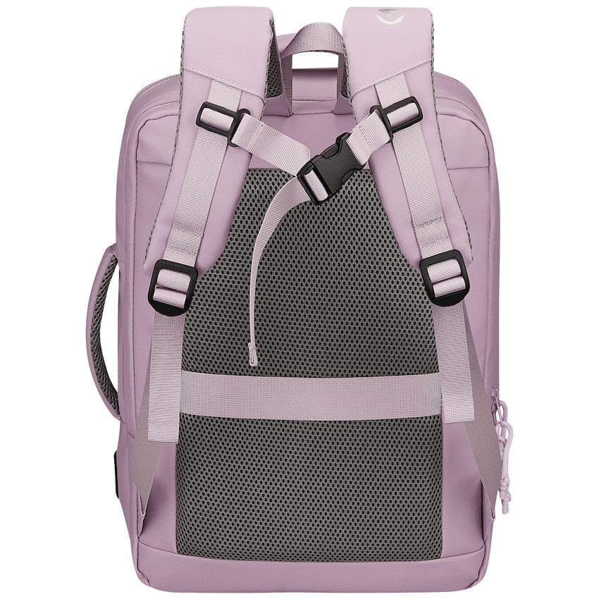 Volkano Traveller Underseat-rugzak – Pastelroze