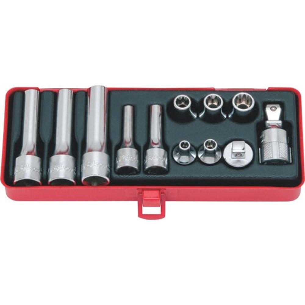 set handdoppen binnentorx E6-E14 12-dlg-0