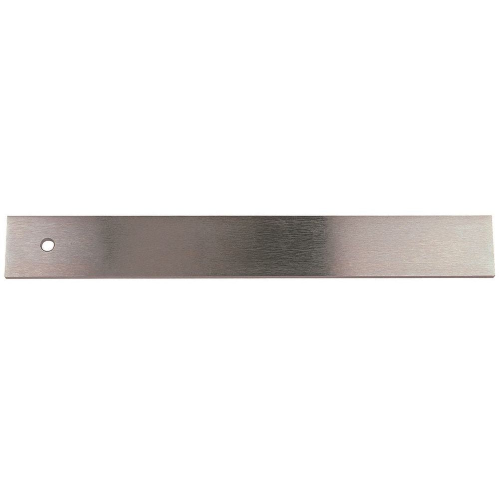 Werkplaatsliniaal 500x40x5mm met rechte kanten, verzinkt en gepolijst-0