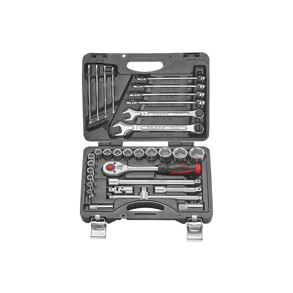 32-delige 1/2" dopsleutelcombinatie- en steeksleutelset (MM)