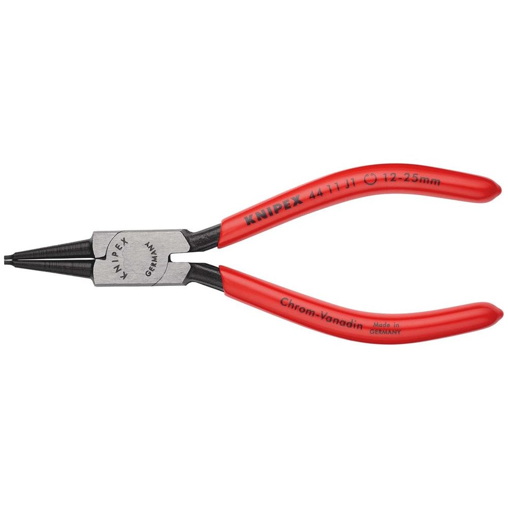 KNIPEX 44 11 J1 Borgveertang voor binnenringen in boringen met kunststof bekleed zwart geatramenteer-0