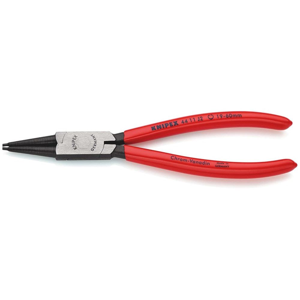 KNIPEX 44 11 J2 Borgveertang voor binnenringen in boringen met kunststof bekleed zwart geatramenteer-0