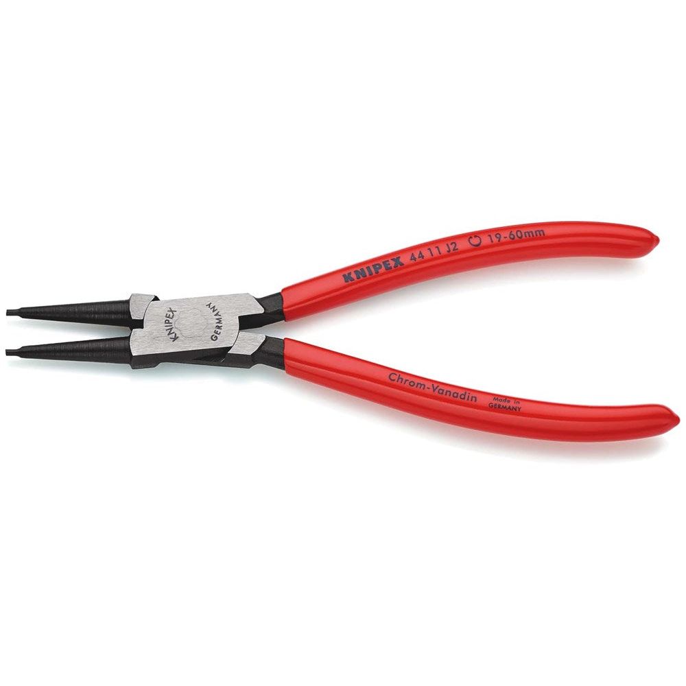 KNIPEX 44 11 J2 Borgveertang voor binnenringen in boringen met kunststof bekleed zwart geatramenteer-2