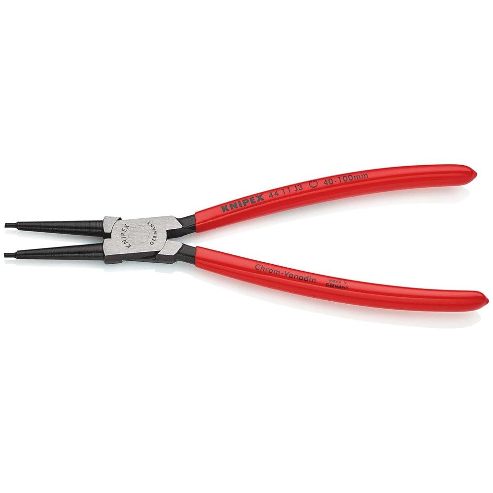 KNIPEX 44 11 J3 Borgveertang voor binnenringen in boringen met kunststof bekleed zwart geatramenteer-2