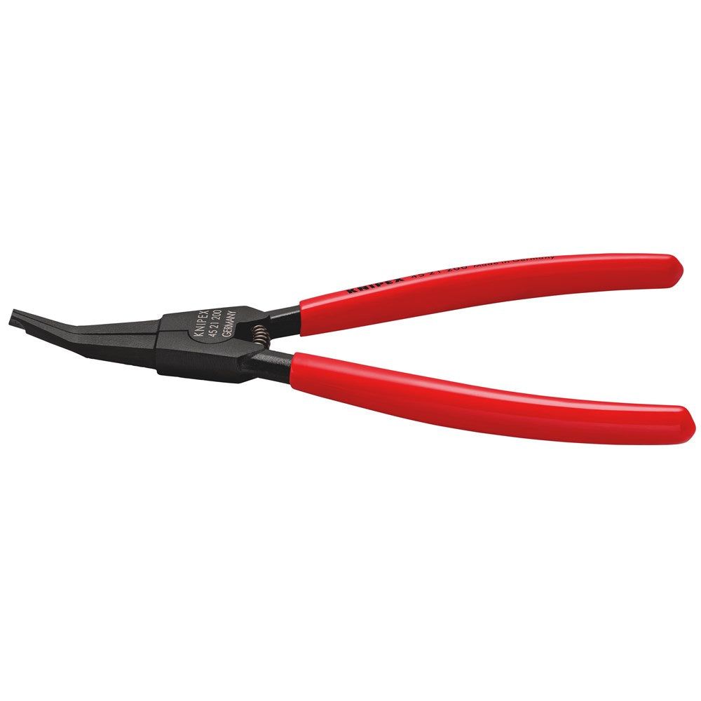 KNIPEX 45 21 200 Montagetangen voor veerringen op assen met kunststof bekleed gebruineerd 200 mm-3