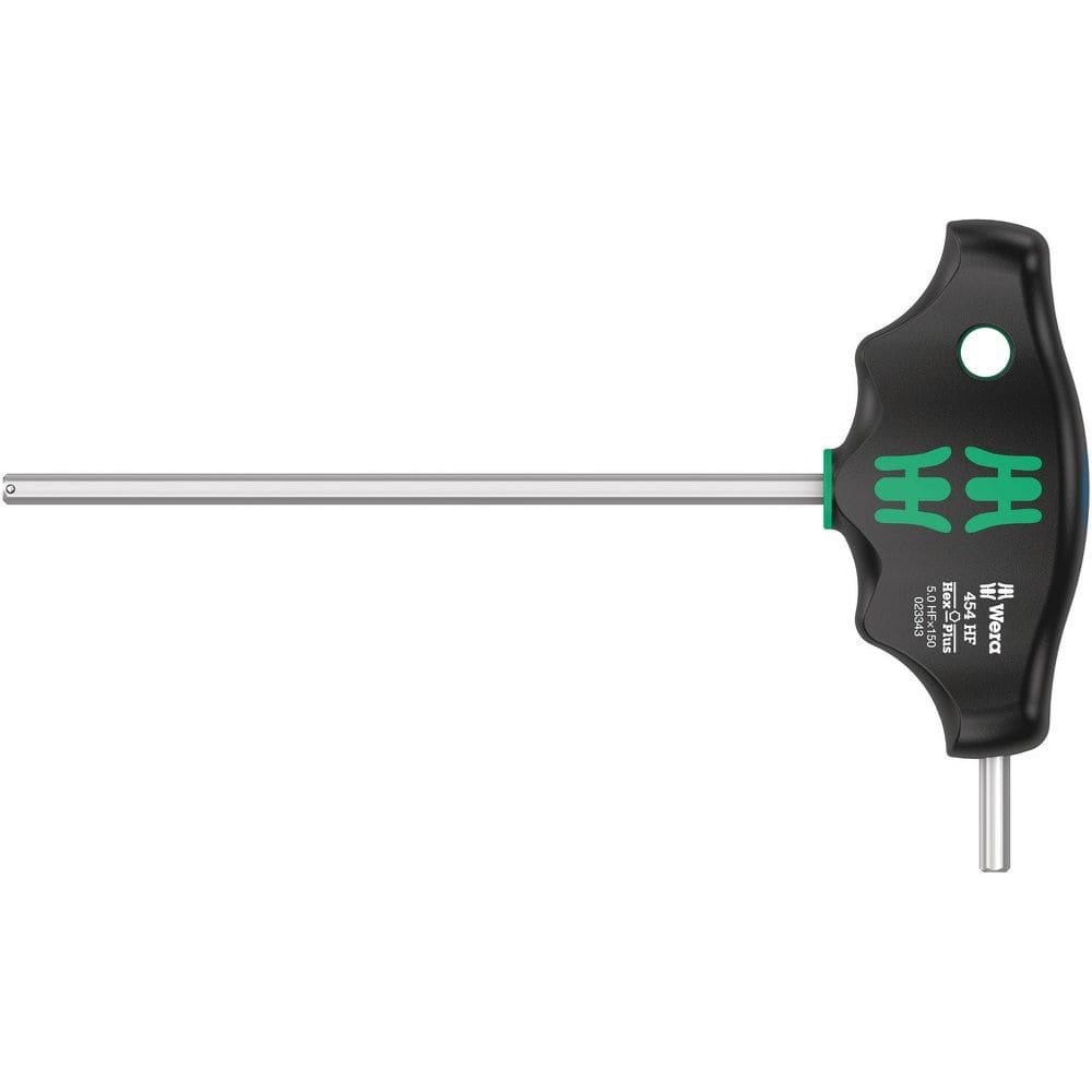 454 HF T-GREEP ZESKANT-SCHROEVENDRAAIER HEX-PLUS MET VASTHOUDFUNCTIE, 5.0 X 150 MM-0