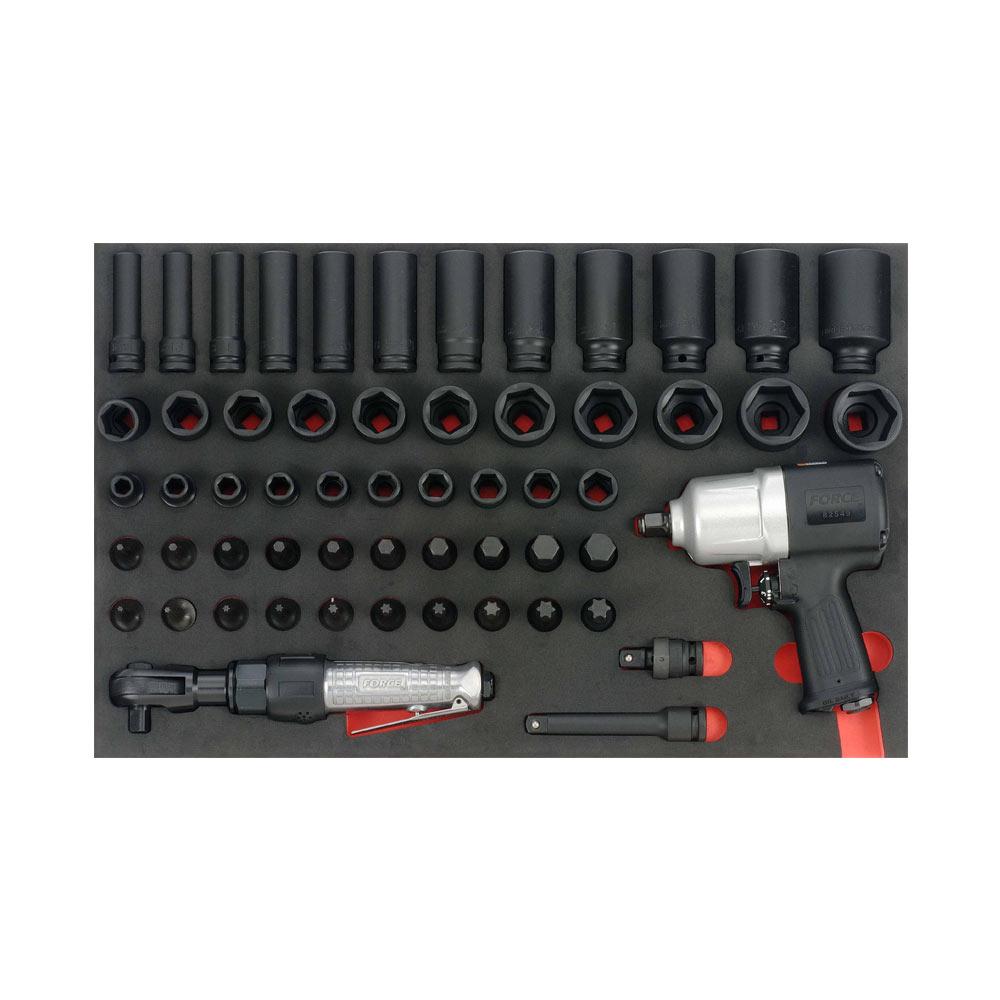 79-delige 1/2" Slagdoppen- en Bitdoppen Set (S&M) (EVA)