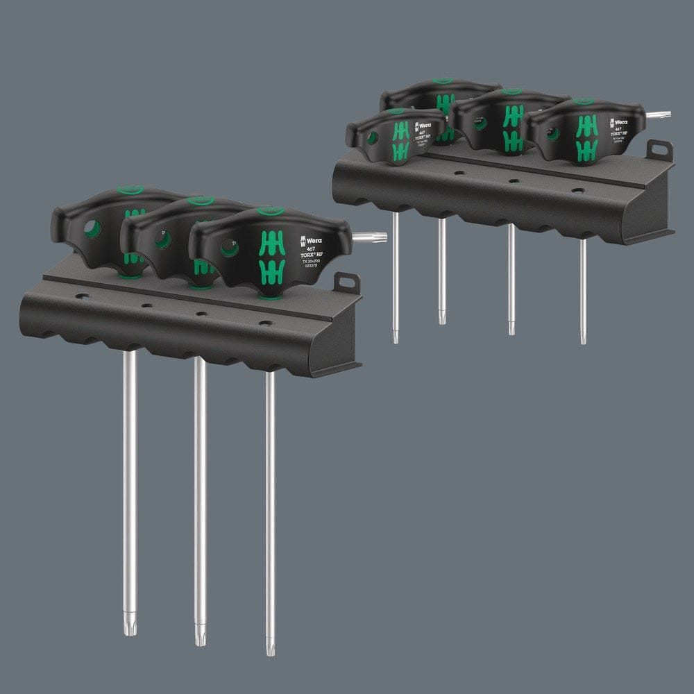 467/7 TORX® HF SET 1 SCHROEVENDRAAIERSET T-GREEP-TORX®-SCHROEVENDRAAIER MET VASTHOUDFUNCTIE, 7-DELI-9