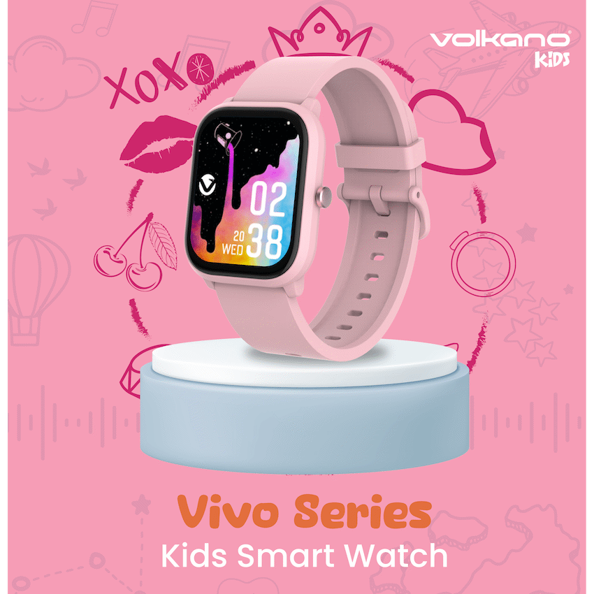 Volkano Vivo Kinder-smartwatch – Roze