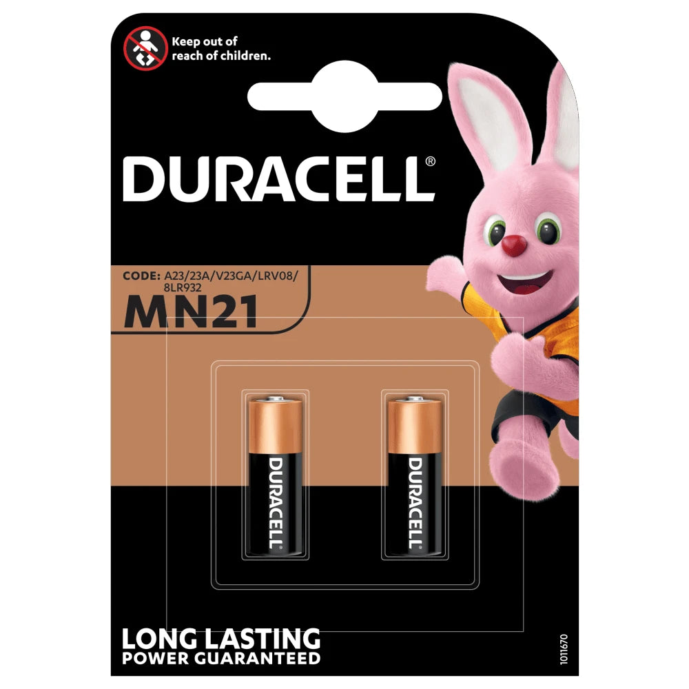 Duracell Alkaline MN21-batterijen 2st.