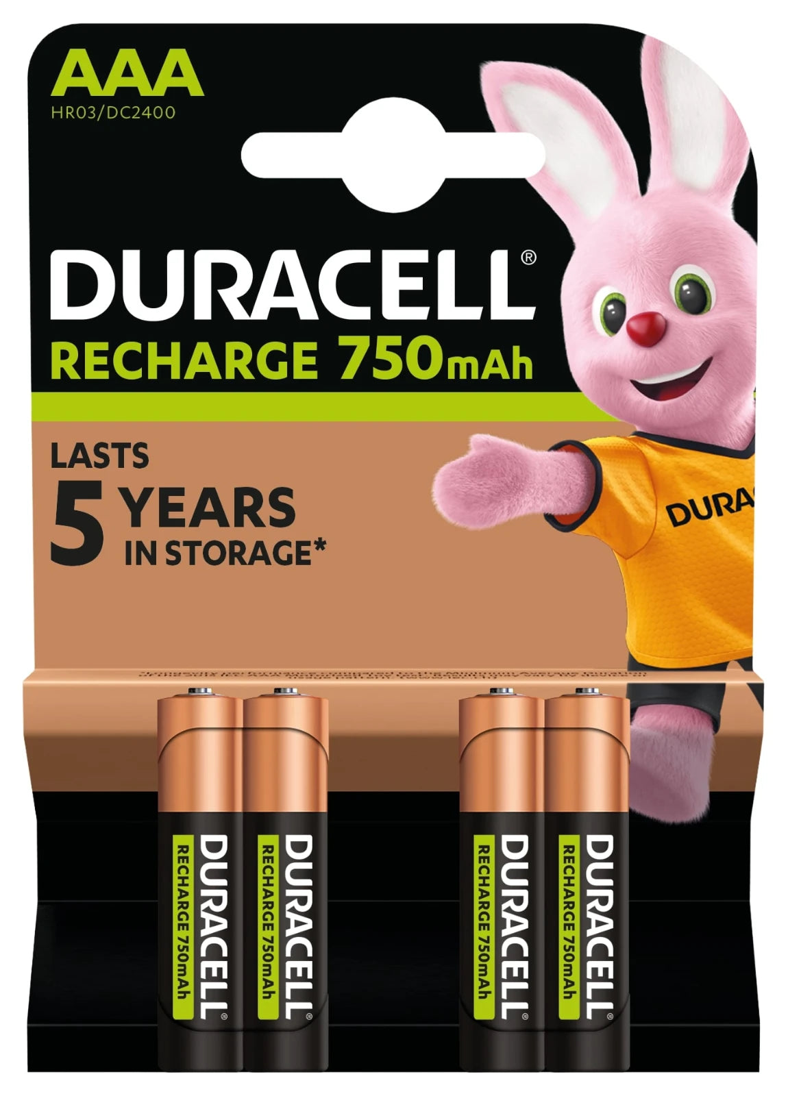 Duracell Oplaadbare Batterijen Plus AAA 4st.