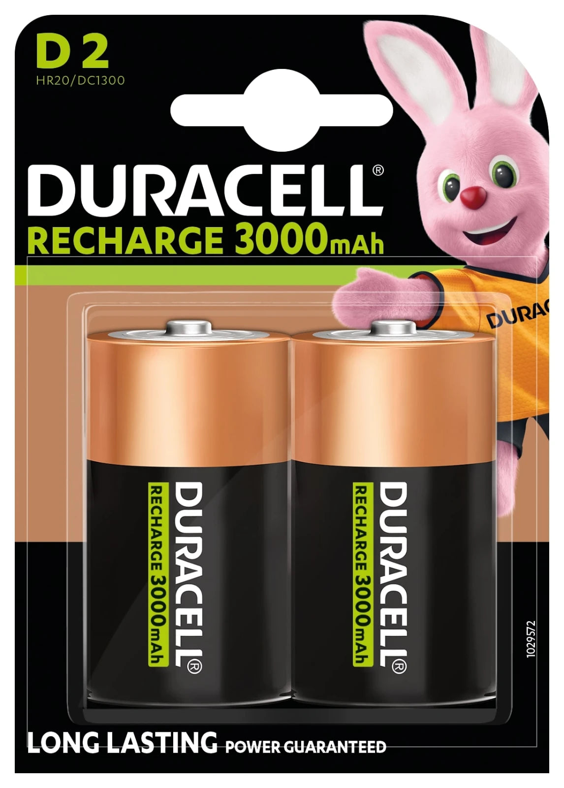 Duracell Oplaadbare Batterijen Ultra D 2st.