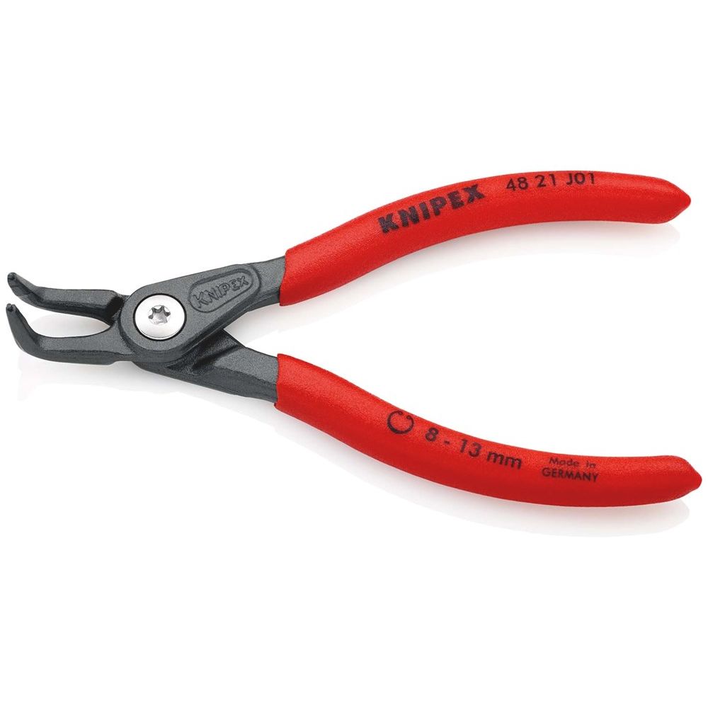 KNIPEX 48 21 J01 Precisie-borgveertang voor binnenringen in boringen met anti-slip kunststof bekleed-2