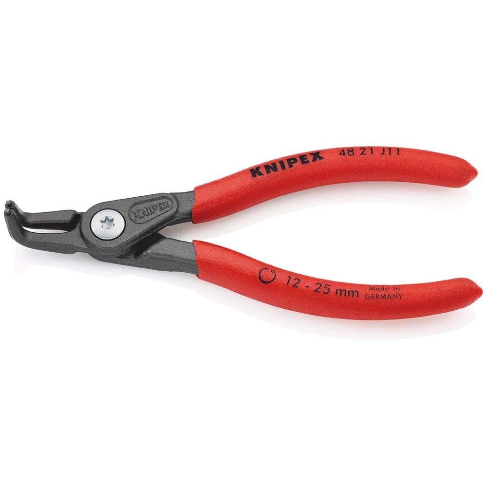 KNIPEX 48 21 J11 Precisie-borgveertang voor binnenringen in boringen met anti-slip kunststof bekleed-1