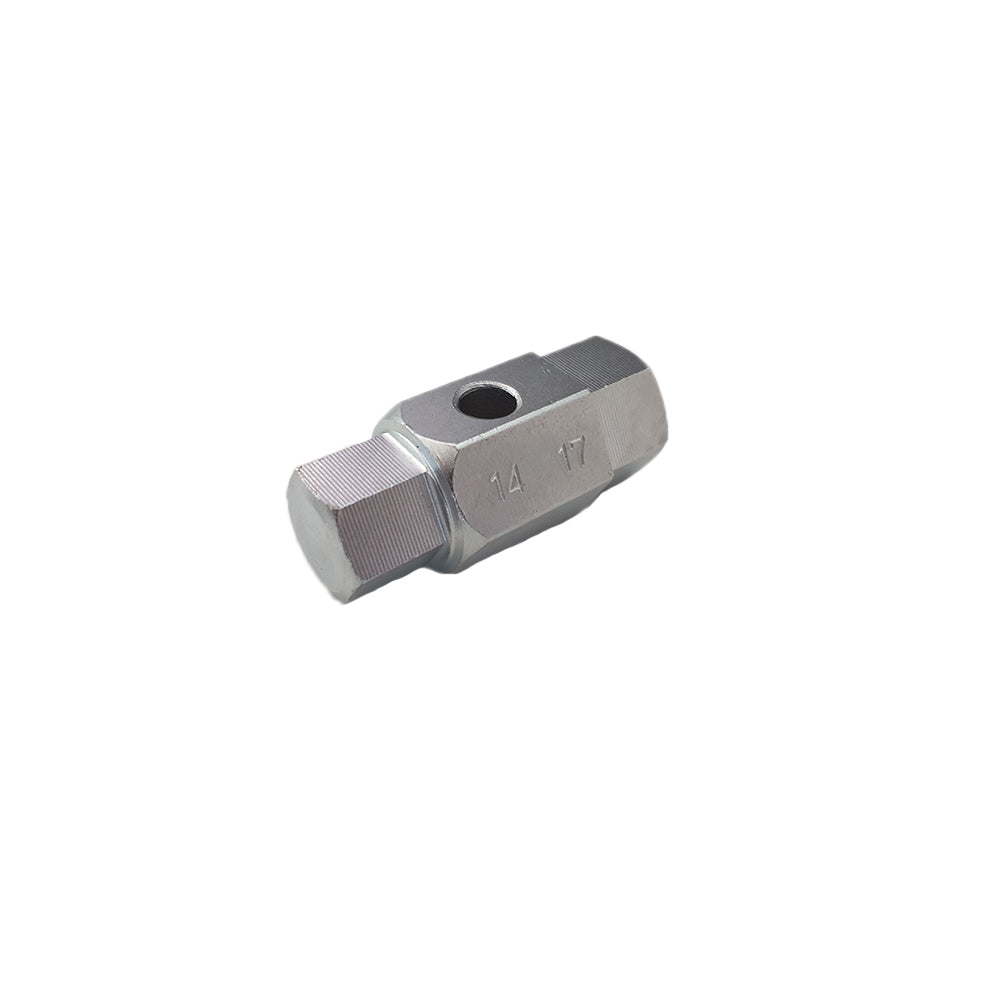 Oliecarterplug dopsleutel 17mm 6-kant - 14mm 6-kant