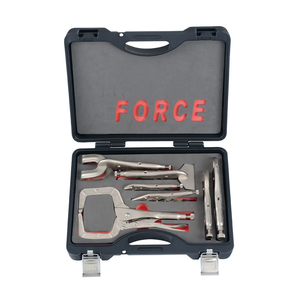 7pc Locking pliers and clamp set