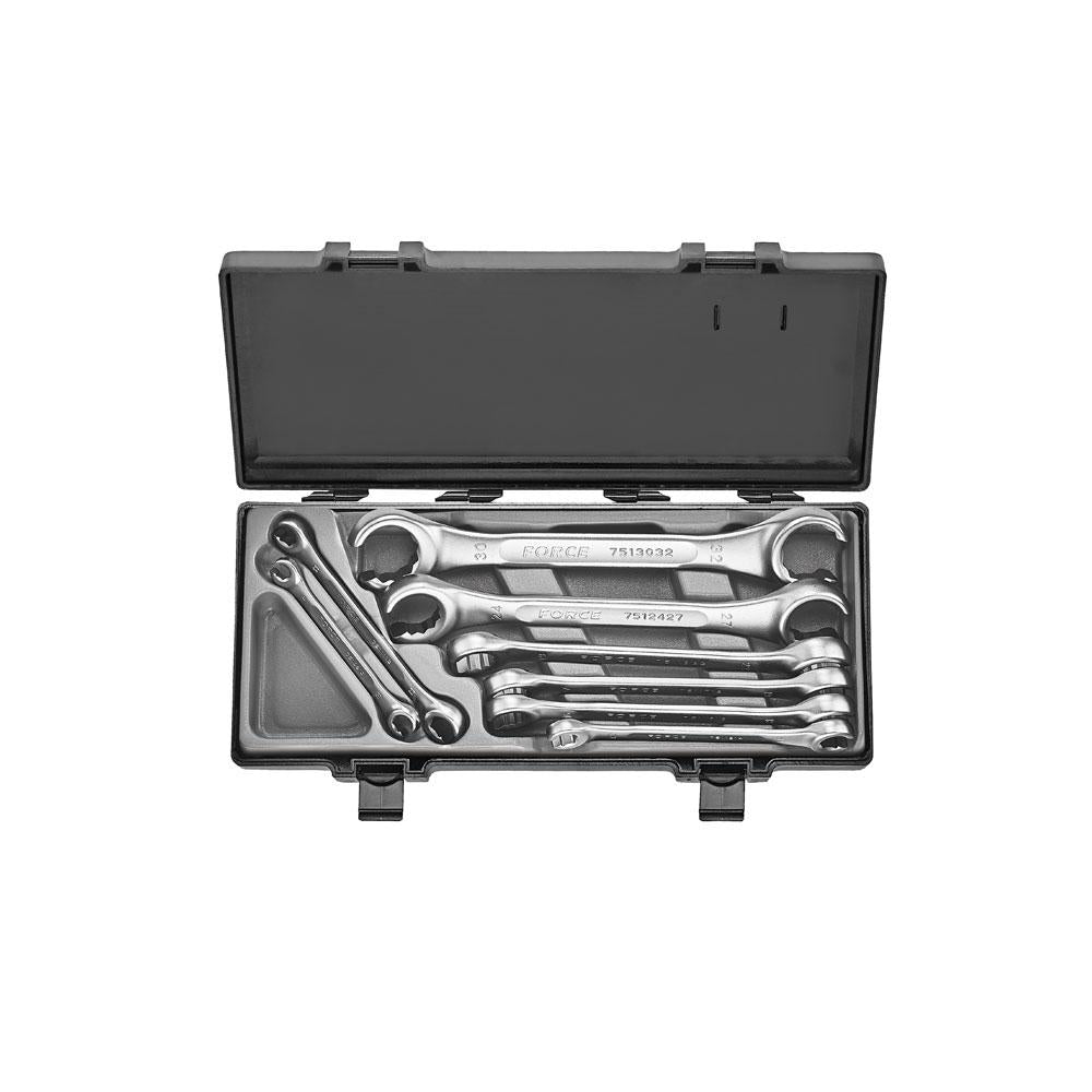 8-delige Open ringsleutel set