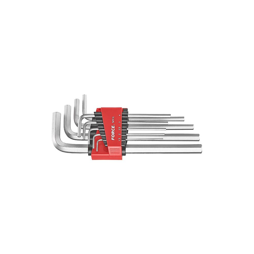 9pc Hex long key set