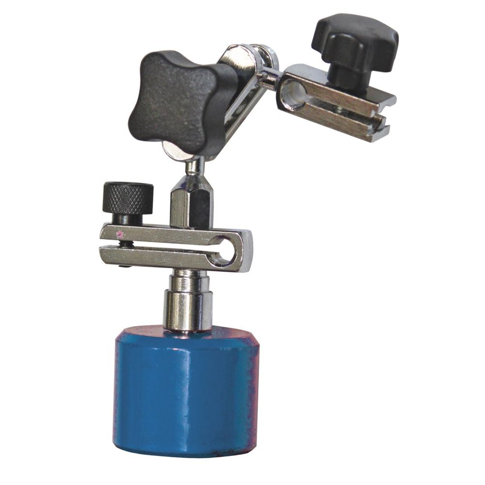 Messstativ mit Permament Magnetfu 10 kg Haftkraft, 35x30mm, Hohe 133mm-0