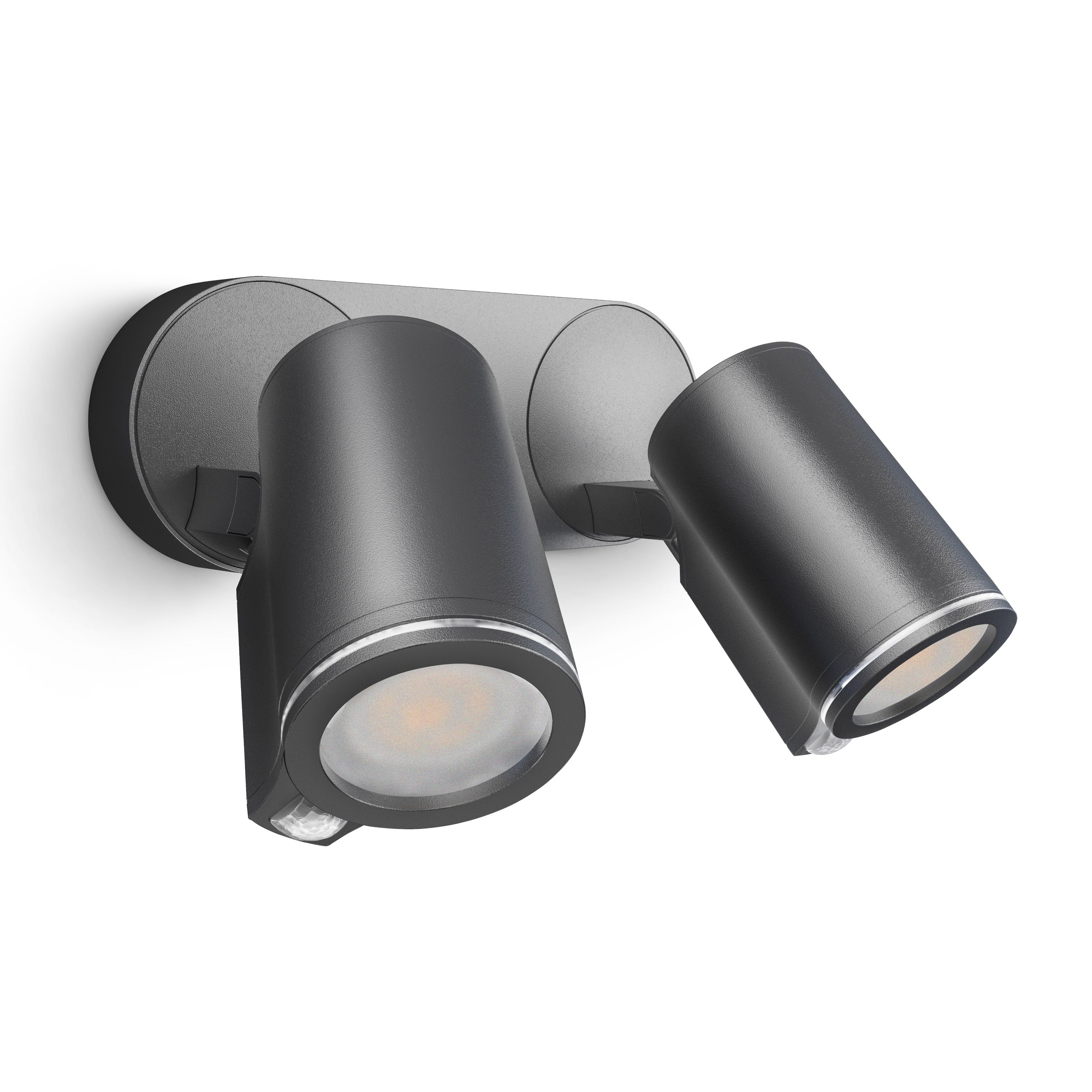 Steinel Sensor Buitenspot DUO antraciet - met bewegingsmelder