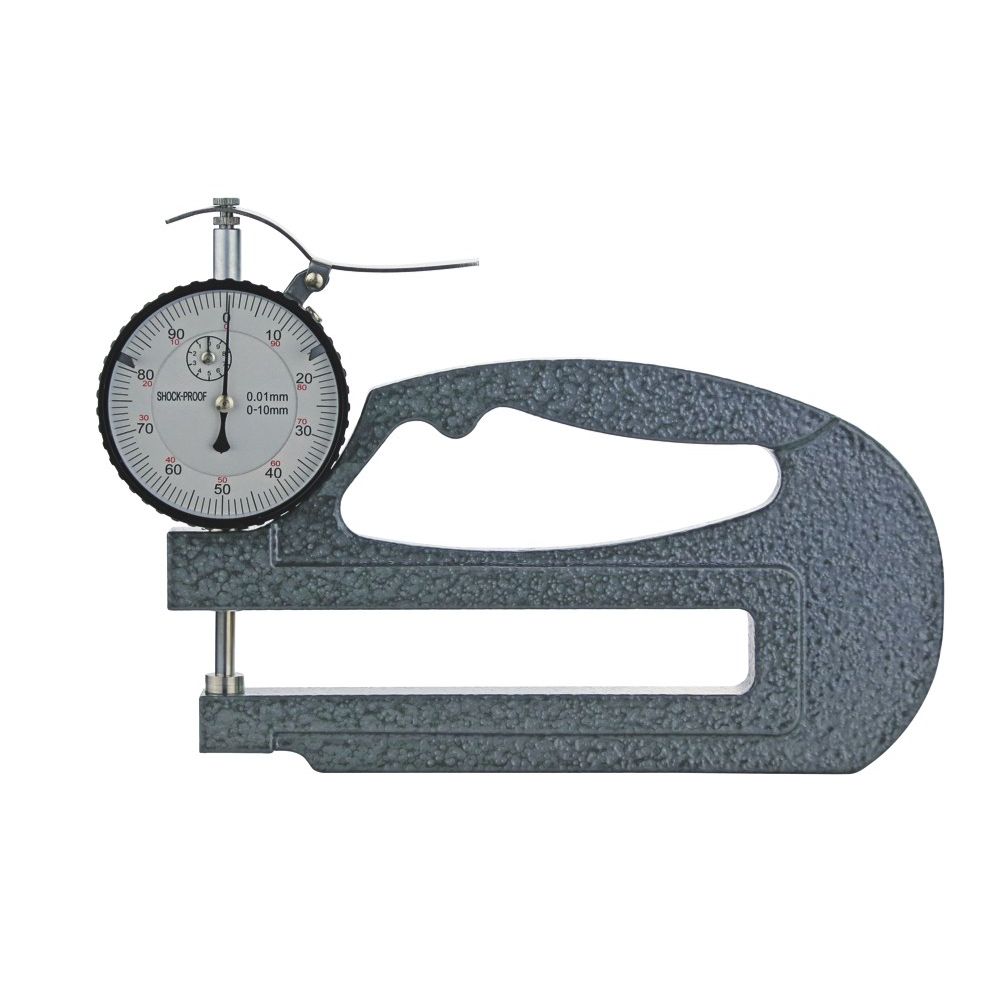 Dikte meter 0-10mm vorm B, projectie 30mm-0