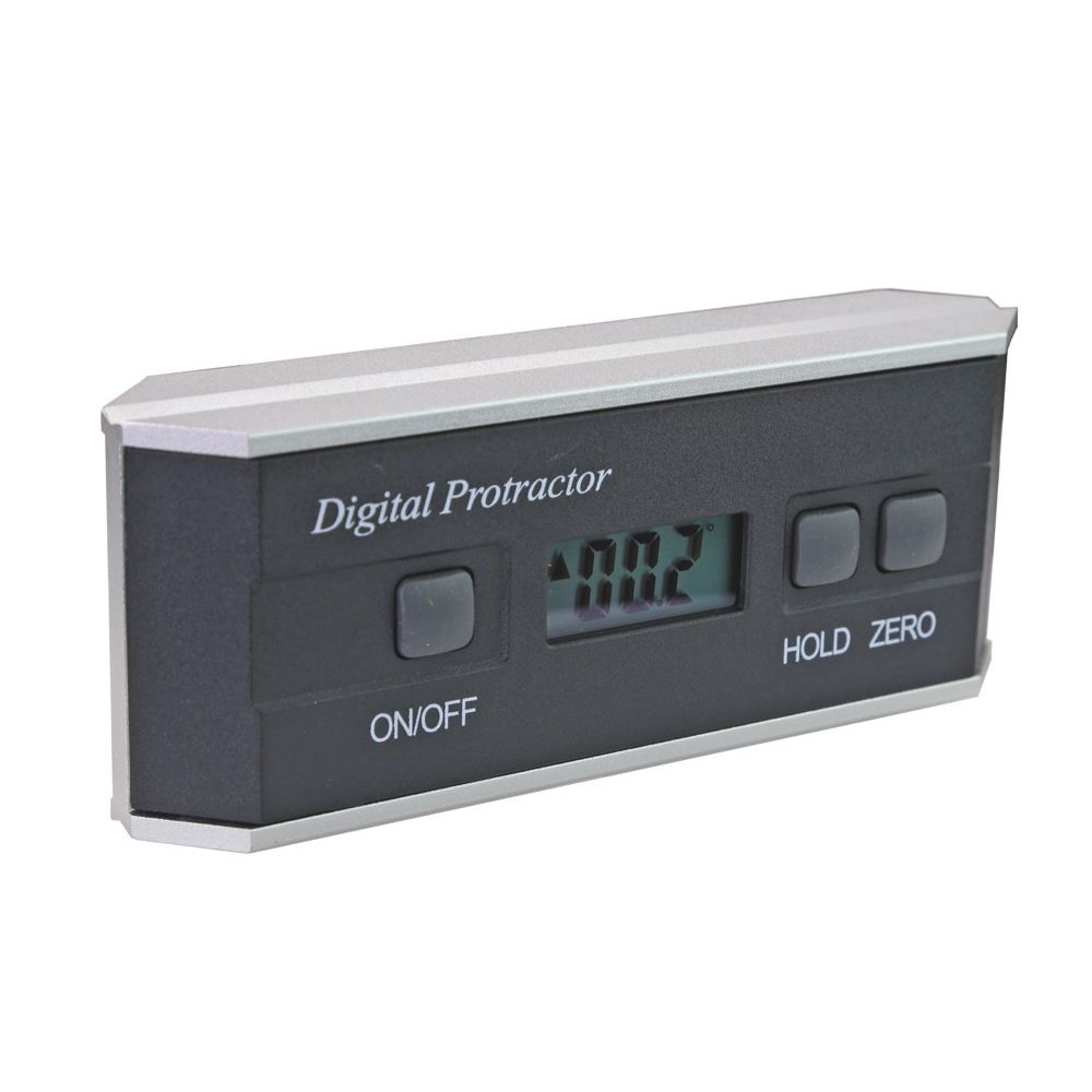 Digitale gradenmeter 158mm 4x90°, Aflezing 0,1°-0