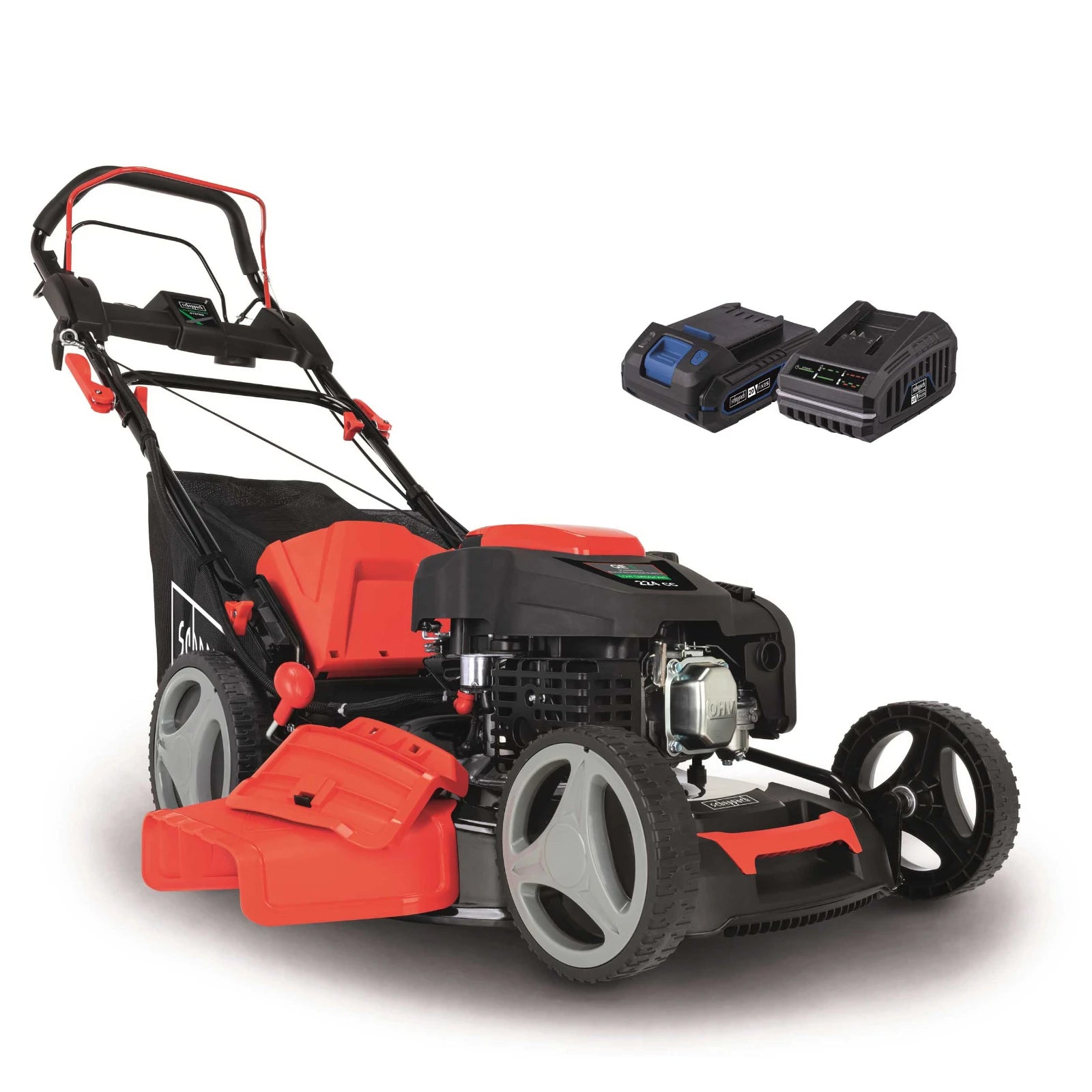 Scheppach Grasmaaier zelfaan. E-Start MS225-53E