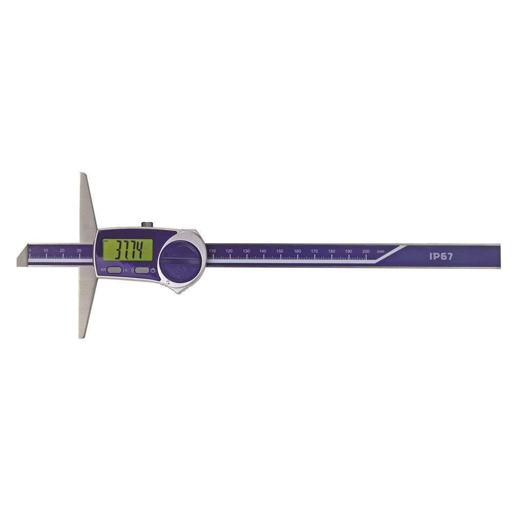 Digitale diepteschuifmaat 200x100mm IP67, water en stofdicht-1