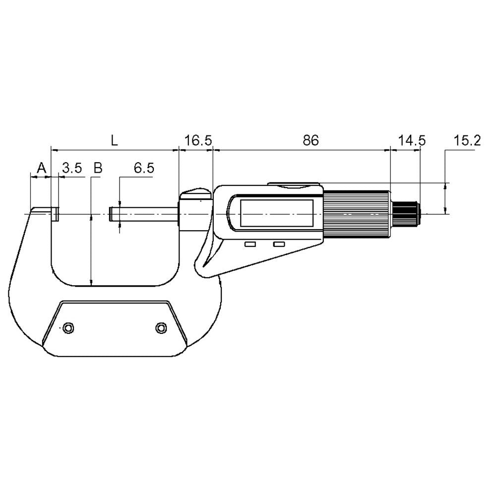 Digitale micrometer 75-100mm-2