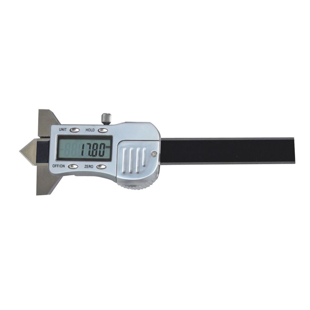 Digitale diepteschuifmaat 12mm voor meten van boorreductie 90°-0