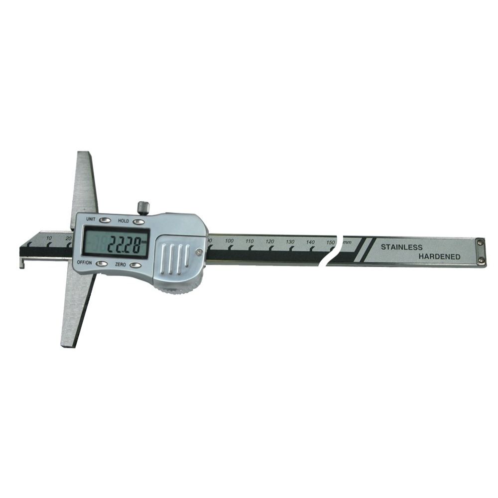 Digital-Tiefen-Messschieber mit Haken, Abl. 0,01mm/inch, 500x120mm-0