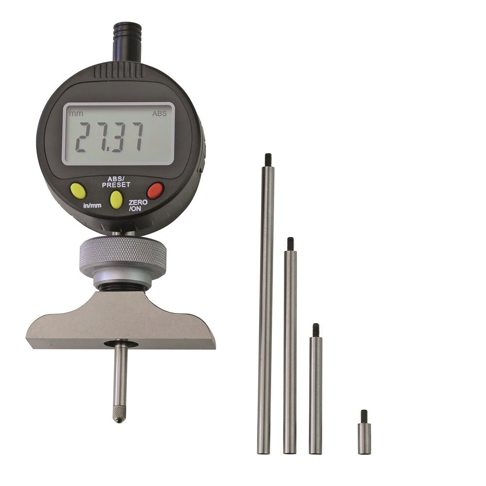 Digitale draaimeter 25mm, met meetbrug rond ø 16mm, meetdiepte 140mm-2