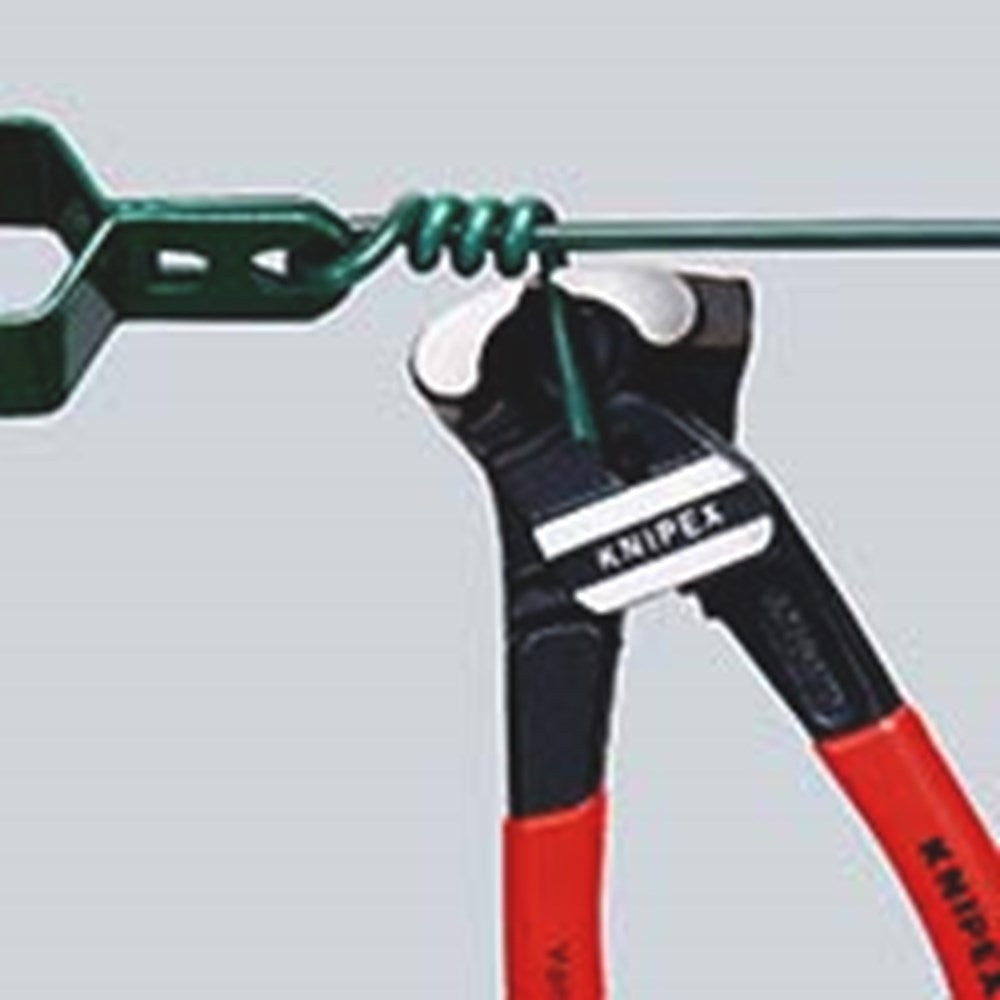 KNIPEX 61 01 200 Boutenvoorsnijtang grote krachtoverbrenging met kunststof bekleed zwart geatramente-3