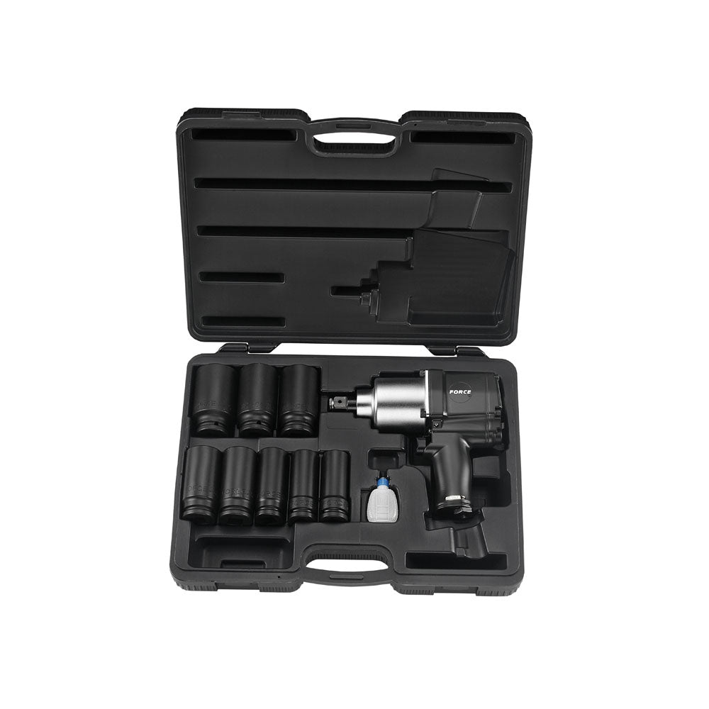 10pc 3/4"DR. Impact wrench socket set