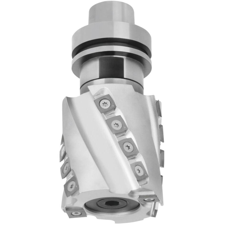 Keermes Spiraalmessenkop Ø 80 x 30 mm in HSK opname, Z=2+2+V2, HW 62300-5-08063