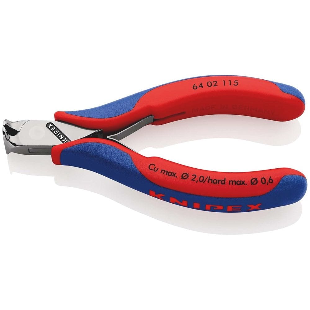 KNIPEX 64 02 115 Elektronica-voorsnijtang met meer-componentengrepen 115 mm-0