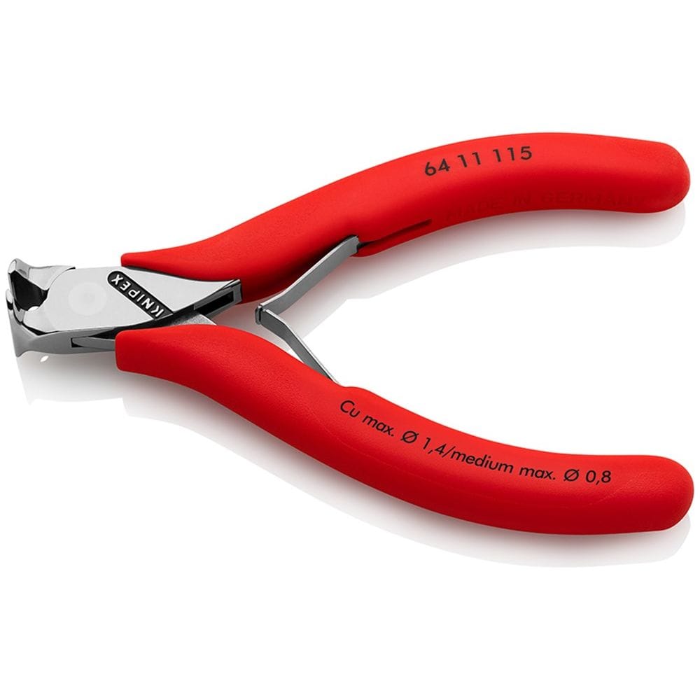 KNIPEX 64 11 115 Elektronica-voorsnijtang met kunststof bekleed 115 mm-2