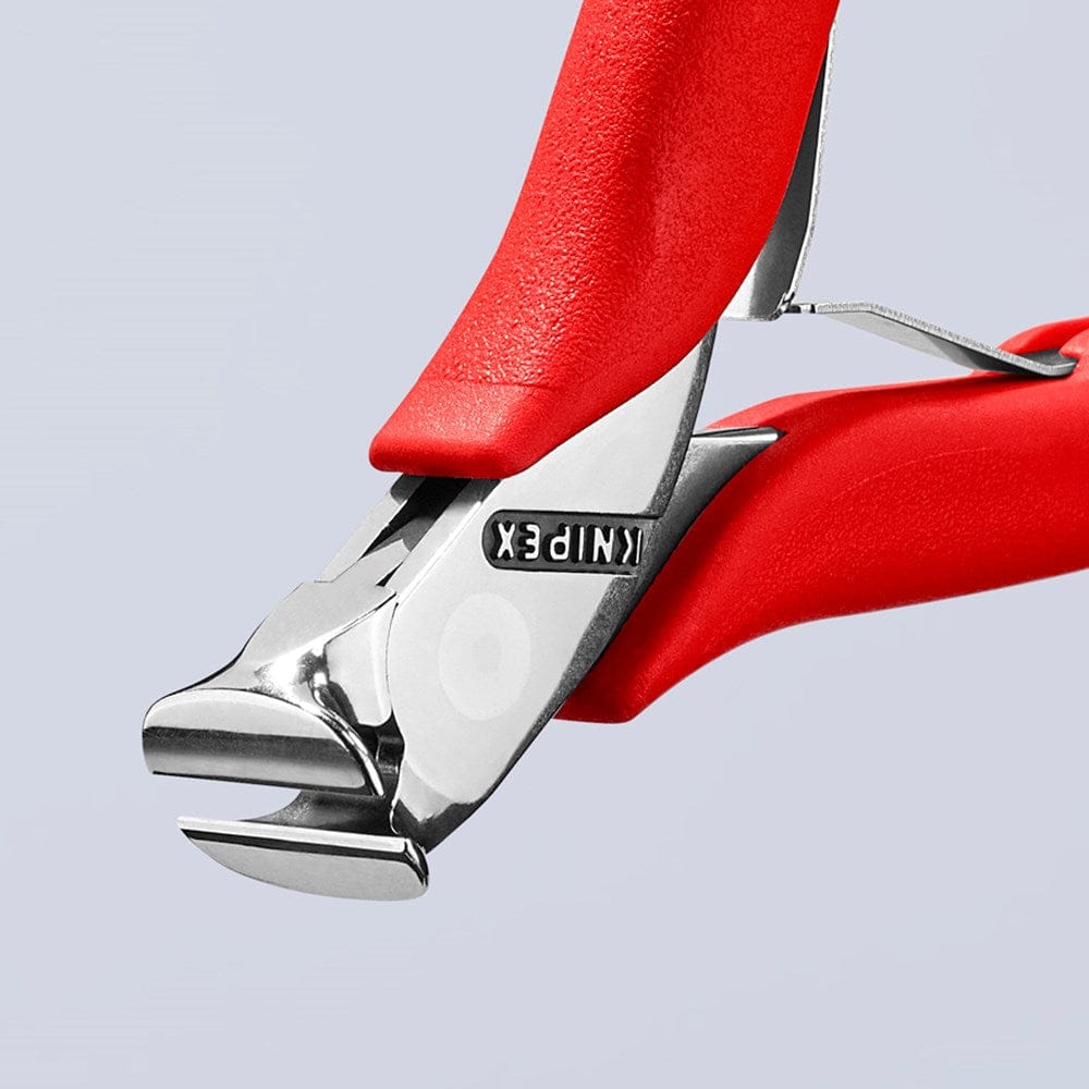 KNIPEX 64 11 115 Elektronica-voorsnijtang met kunststof bekleed 115 mm-4