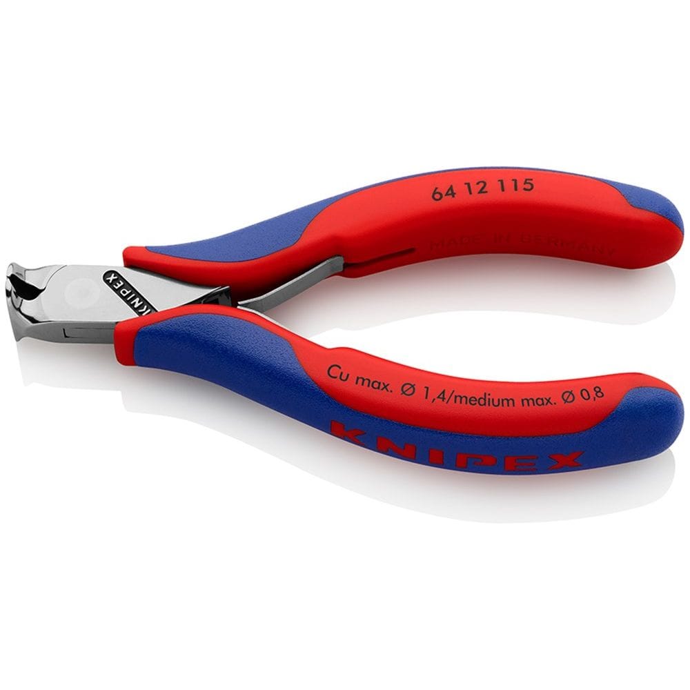 KNIPEX 64 12 115 Elektronica-voorsnijtang met meer-componentengrepen 115 mm-0