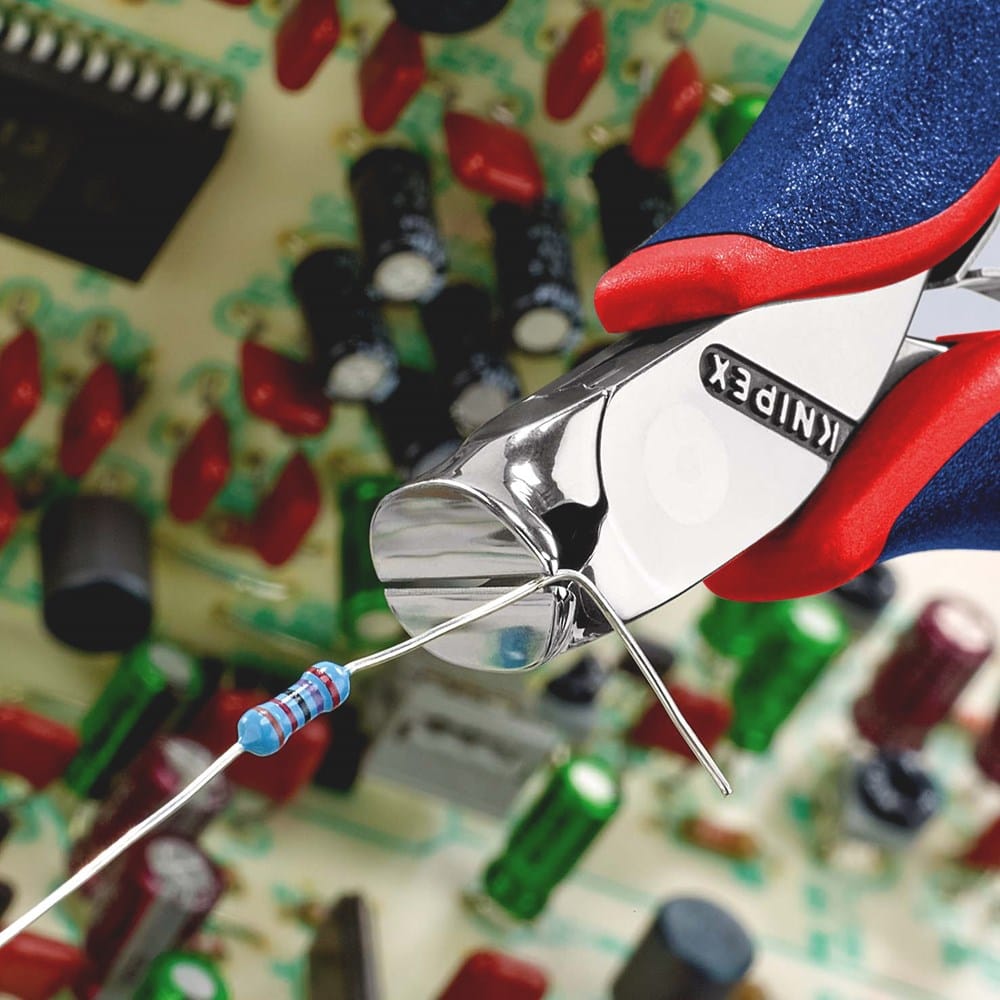 KNIPEX 64 32 120 Elektronica-voorsnijtang met meer-componentengrepen 120 mm-3