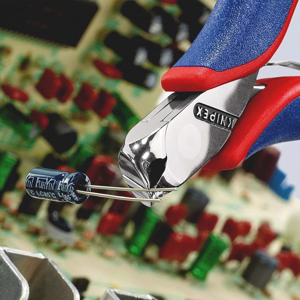 KNIPEX 64 42 115 Elektronica-voorsnijtang met meer-componentengrepen 115 mm-4
