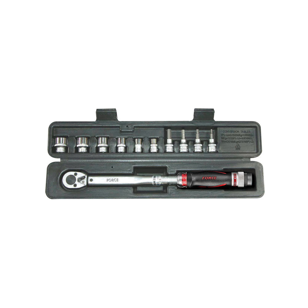 3/8" Momentsleutel set 19-110Nm 11-delig