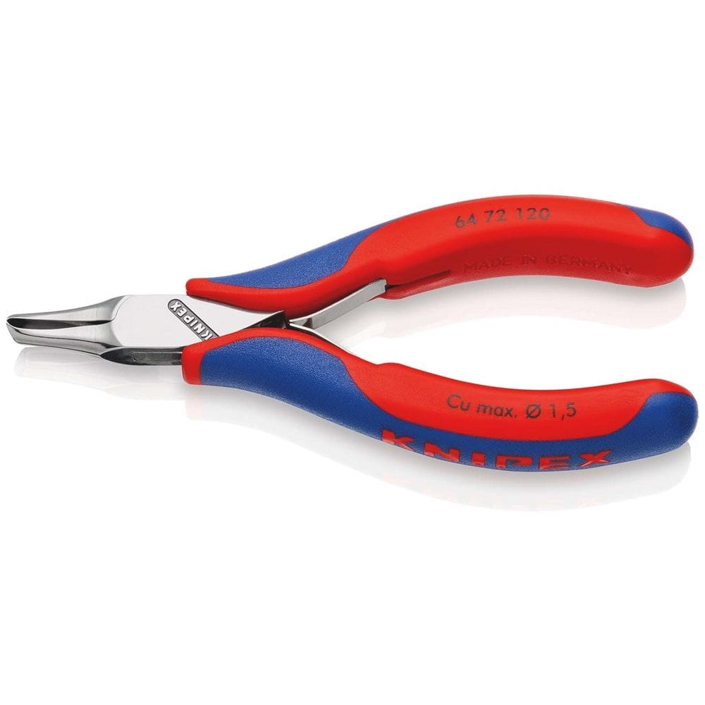 KNIPEX 64 72 120 Elektronica-voorsnijtang met meer-componentengrepen 120 mm-0