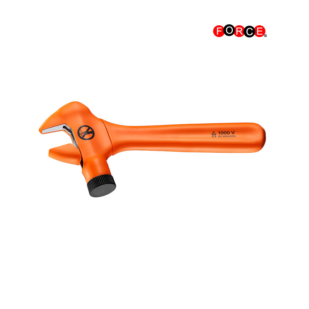 Insulated adjustable wrench 10"